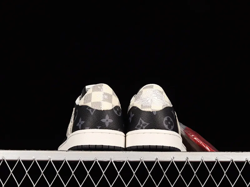 All categories Air Jordan Jordan series basketball shoes Air Jordan 1 Low Donkey brand x Travis Scott x Air Jordan 1 AJ1 Joe 1 lightning overhead low-top basketball shoes DM7866-512